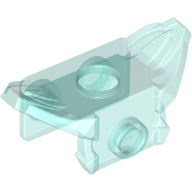 Plaatje in Gallery viewer laden, LEGO® onderdeel Lijf Accessoire Doorzichtig Lichtblauw 11097