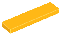 Plaatje in Gallery viewer laden, LEGO® los onderdeel Tegel Algemeen Helder Licht Oranje 2431