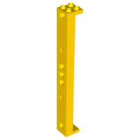 Plaatje in Gallery viewer laden, LEGO® los onderdeel Steunpilaar in kleur Geel 91176