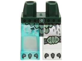 LEGO® los onderdeel Benen met Motief Donkergroen 970d19pb01