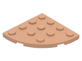 LEGO® los onderdeel Plaat Rond in kleur Noga 30565