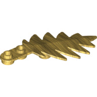Plaatje in Gallery viewer laden, LEGO® los onderdeel Boom in kleur Parel Goud 6148