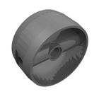 LEGO® los onderdeel Cilinder Parel Donkergrijs 41531