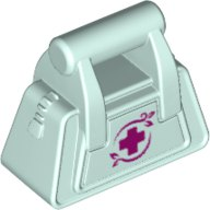 LEGO® los onderdeel Friends in kleur Licht Aqua 93091pb02