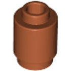 LEGO® los onderdeel Steen Rond in kleur Donker Oranje 3062