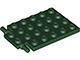 LEGO® los onderdeel Plaat Aangepast Donkergroen 92099