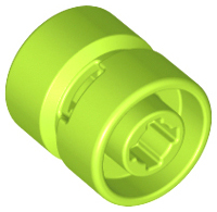 LEGO® los onderdeel Wiel in kleur Limoen 6014b