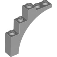 Plaatje in Gallery viewer laden, LEGO® los onderdeel Steen Boog Licht Blauwachtig Grijs 2339