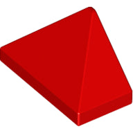 Plaatje in Gallery viewer laden, LEGO® los onderdeel Dakpan Algemeen in kleur Rood 15571