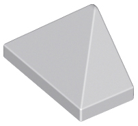 LEGO® Dakpan Algemeen Licht Blauwachtig Grijs 15571