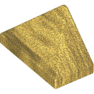LEGO® los onderdeel Dakpan Algemeen Parel Goud 15571
