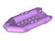 LEGO® los onderdeel Boot in kleur Medium Lavendel 30086c01
