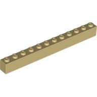 LEGO® los onderdeel Steen in kleur Geelbruin 6112
