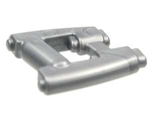 LEGO® los onderdeel Wapen in kleur Zilver 17010