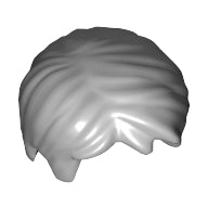 Plaatje in Gallery viewer laden, LEGO® los onderdeel Haar Licht Blauwachtig Grijs 62810