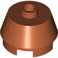 LEGO® los onderdeel Kegel in kleur Donker Oranje 98100