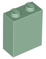 LEGO® los onderdeel Steen in kleur Zandgroen 3245c