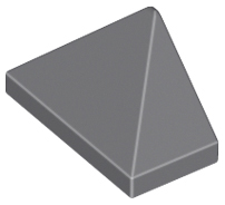 LEGO® Dakpan Algemeen Donker Blauwachtig Grijs 15571