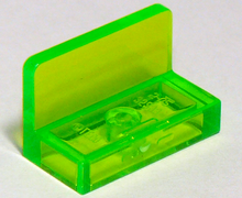 Plaatje in Gallery viewer laden, LEGO® los onderdeel Paneel Doorschijnend Helder Groen 4865b