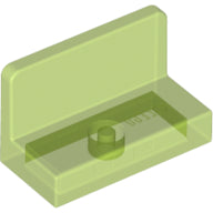 Plaatje in Gallery viewer laden, LEGO® los onderdeel Paneel Doorschijnend Helder Groen 4865b