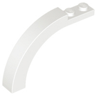 LEGO® los onderdeel Steen Boog in kleur Wit 6060