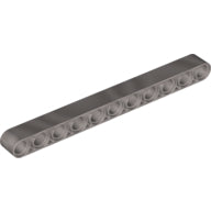 Plaatje in Gallery viewer laden, LEGO® los onderdeel Technische Hefbalk in kleur Zilver 32525