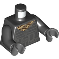 LEGO® los onderdeel Lijf met Motief Zwart 973pb1757c01