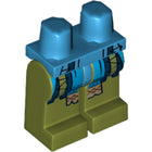 LEGO® Benen met Motief Donker Azuurblauw 970c155pb12