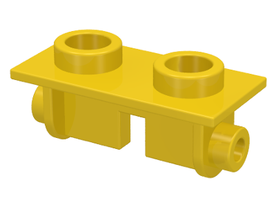 LEGO® los onderdeel Scharnier in kleur Geel 3938