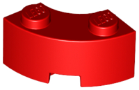 LEGO® los onderdeel Steen Rond in kleur Rood 85080