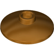 Plaatje in Gallery viewer laden, LEGO® los onderdeel Schaal in kleur Metallic Gold 4740