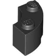 Plaatje in Gallery viewer laden, LEGO® los onderdeel Steen Rond in kleur Zwart 85080