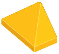 LEGO® onderdeel Dakpan Algemeen Helder Licht Oranje 15571