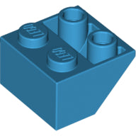 LEGO® los onderdeel Dakpan Omgekeerd Donker Azuurblauw 3660