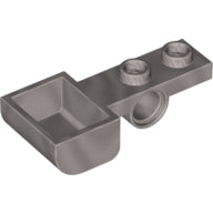 LEGO® los onderdeel Plaat Aangepast in kleur Zilver 88289