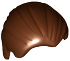 LEGO® los onderdeel Haar in kleur Roodachtig Bruin 92081