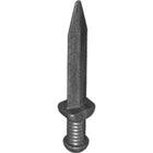 LEGO® los onderdeel Wapen in kleur Parel Donkergrijs 18034