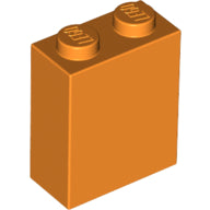 LEGO® los onderdeel Steen in kleur Oranje 3245c