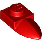 LEGO® los onderdeel Plaat Aangepast in kleur Rood 49668