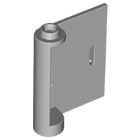 LEGO® los onderdeel Deur Licht Blauwachtig Grijs 60657