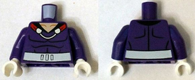 LEGO® los onderdeel Lijf met Motief Donkerpaars 973pb1861c01