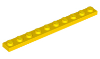 Plaatje in Gallery viewer laden, LEGO® los onderdeel Plaat Algemeen in kleur Geel 4477