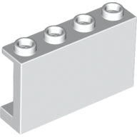 Plaatje in Gallery viewer laden, LEGO® los onderdeel Paneel in kleur Wit 14718
