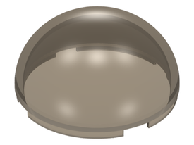 LEGO® los onderdeel Cilinder Doorzichtig Zwart 86500