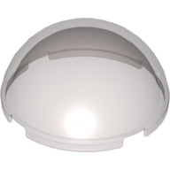 Plaatje in Gallery viewer laden, LEGO® los onderdeel Cilinder Doorzichtig Zwart 86500