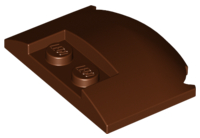 Plaatje in Gallery viewer laden, LEGO® los onderdeel Wig in kleur Roodachtig Bruin 93604