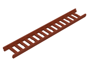LEGO® los onderdeel Ladder in kleur Roodachtig Bruin 15118