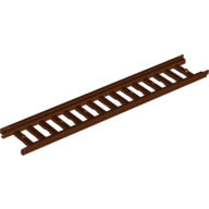 Plaatje in Gallery viewer laden, LEGO® los onderdeel Ladder in kleur Roodachtig Bruin 15118