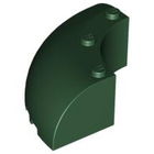 LEGO® los onderdeel Steen Rond in kleur Donkergroen 87559