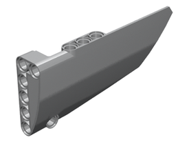 LEGO® los onderdeel Technisch Paneel in kleur Zilver 64682